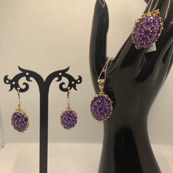 AMETHYST JEWELRY SET - Picture 2 of 8